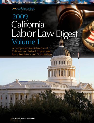 Stock image for 2009 California Labor Law Digest Two Volume Set for sale by HPB-Red