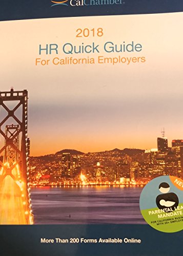 Stock image for 2018 HR Quick Guide for California Employers for sale by HPB-Red