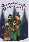 9781579990930: A Cappella Carols for Sidewalk Carolers--Batastini, Robert-SATB