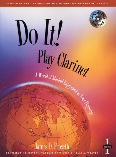 Beispielbild fr M450 - Do It! Play Clarinet Book 1 - Book & CD zum Verkauf von Irish Booksellers