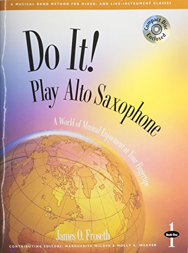 Beispielbild fr M464 - Do It! Play Alto Saxophone Book 1 - Book & CD zum Verkauf von SecondSale