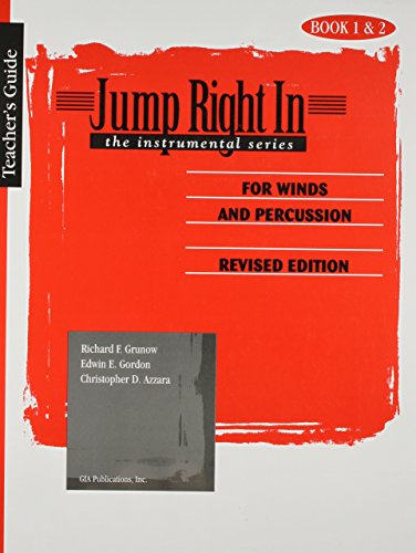 Stock image for Jump Right in: The Instrumental Series, Book One and Two, Teacher's Guide for sale by Revaluation Books