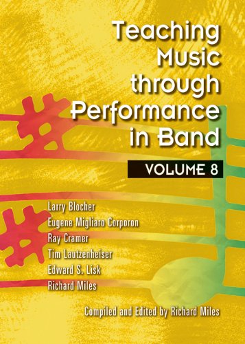 Beispielbild fr Teaching Music through Performance in Band, Vol. 8/G7926 zum Verkauf von HPB-Red