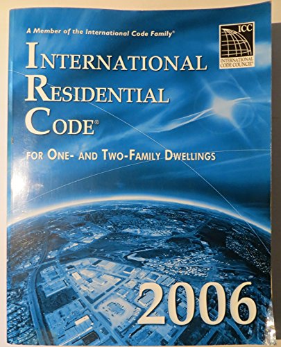 Stock image for International Residential Code : For One- and Two-Family Dwellings for sale by Better World Books