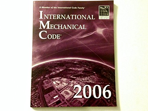 Beispielbild fr 2006 International Mechanical Code (International Code Council Series) zum Verkauf von BooksRun