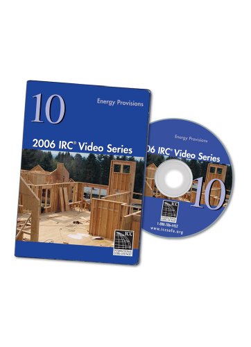 Imagen de archivo de Video 10: Energy Provisions (International Code Council Series) a la venta por ThriftBooks-Dallas