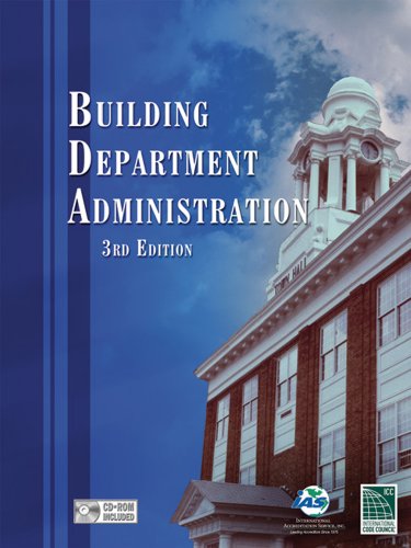 Imagen de archivo de Building Department Administration, 3rd edition a la venta por Lost Books