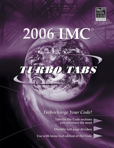 Turbo Tabs for ICCâ€™s 2006 International Mechanical Code (International Code Council Series) (9781580015578) by International Code Council