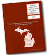 Imagen de archivo de Michigan Rehabilitation of Existing Building Code 2006 a la venta por Better World Books