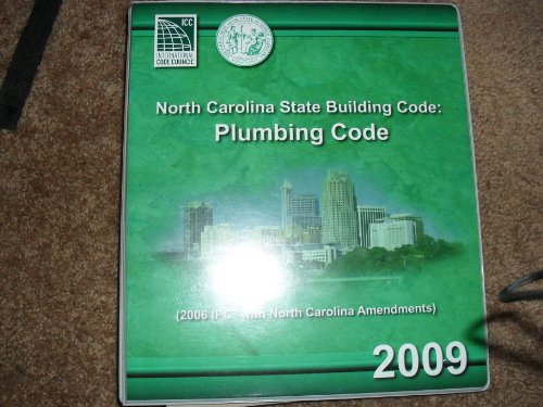 Imagen de archivo de North Carolina State Building Code: Plumbing Code (2006 IPC with North Carolina Amendments) 2009 a la venta por Reader's Corner, Inc.