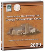 Beispielbild fr North Carolina State Building Code: Energy Conservation Code, 2009 zum Verkauf von Armadillo Books