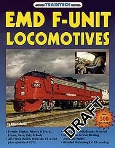 Beispielbild fr EMD F-Unit Locomotives (TrainTech) zum Verkauf von Indian Hills Books