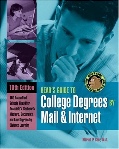 Beispielbild fr Bears' Guide to College Degrees by Mail and Internet zum Verkauf von Better World Books