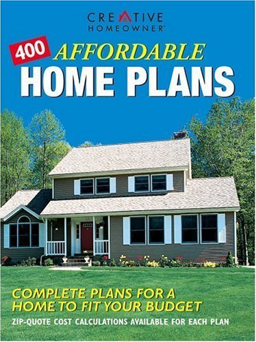 Imagen de archivo de 400 Affordable Home Plans a la venta por Better World Books