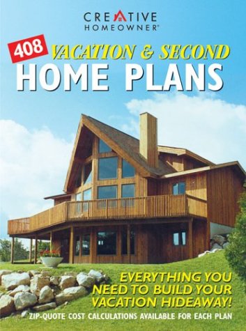 9781580110594: 408 Vacation & Second Home Plans