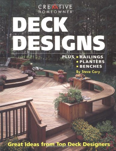 Beispielbild fr Deck Designs: Plus Railings, Planters, Benches zum Verkauf von The Maryland Book Bank