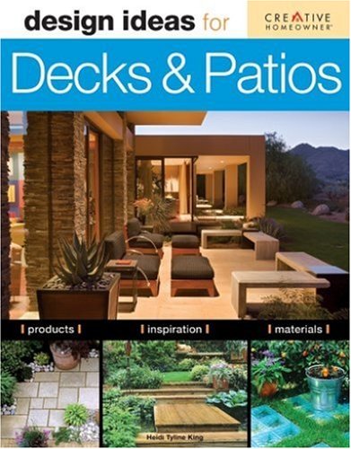 Beispielbild fr Design Ideas for Decks & Patios zum Verkauf von HPB-Diamond