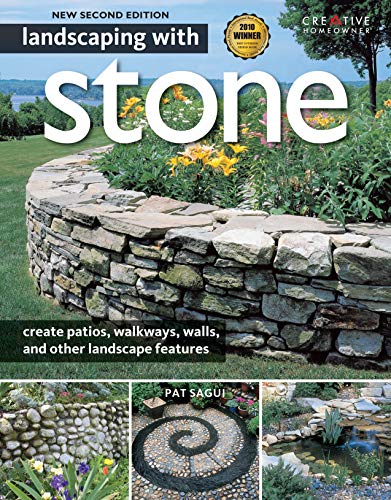 Stock image for Landscaping with Stone, 2nd Edition: Create Patios, Walkways, Walls, and Other Landscape Features (Creative Homeowner) Over 300 Photos Illustrations; Learn to Plan, Design, Work with Natural Stone for sale by Seattle Goodwill