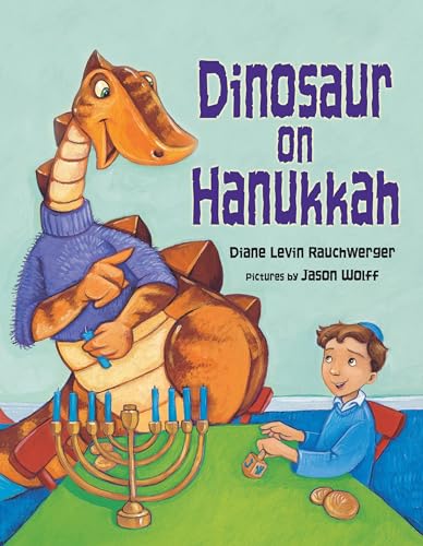 Beispielbild fr Dinosaur on Hanukkah zum Verkauf von SecondSale