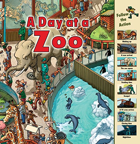 Imagen de archivo de A Day at a Zoo (Time Goes By) a la venta por SecondSale