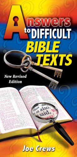 Beispielbild fr Answers to Difficult Bible Texts zum Verkauf von Wonder Book