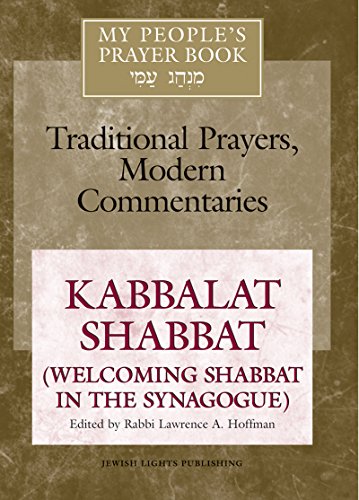 Imagen de archivo de My People's Prayer Book Vol 8: Kabbalat Shabbat (Welcoming Shabbat in the Synagogue) a la venta por ThriftBooks-Atlanta