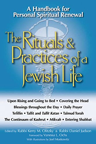 Stock image for The Rituals & Practices of a Jewish Life: A Handbook for Personal Spiritual Renewal for sale by Wonder Book
