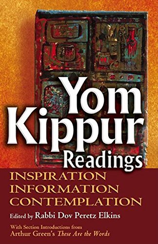 Beispielbild fr Yom Kippur Readings: Inspiration, Information and Contemplation zum Verkauf von Wonder Book