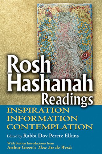 9781580234375: Rosh Hashanah Readings: Inspiration, Information, Contemplation