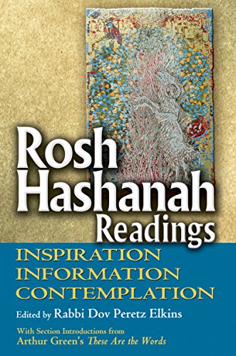 Imagen de archivo de Rosh Hashanah Readings: Inspiration, Information and Contemplation a la venta por GF Books, Inc.