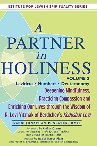 Stock image for A Partner in Holiness: Deepening Mindfulness, Practicing Compassion and Enriching Our Lives Through the Wisdom of R. Levi Yitzhak of Berdichev's, Vol. 2 (Institute for Jewish Spirituality) for sale by Turning the Page DC