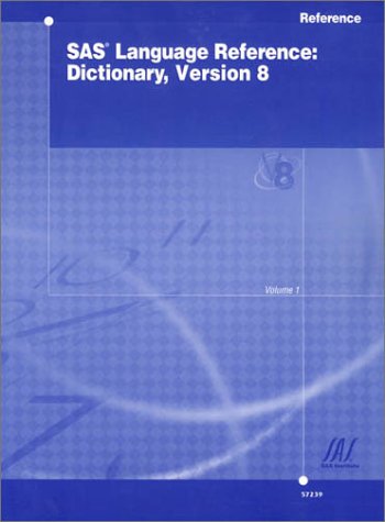 Stock image for SAS Language Reference: Dictionary, Version 8 (3 Volume Set) for sale by ZBK Books