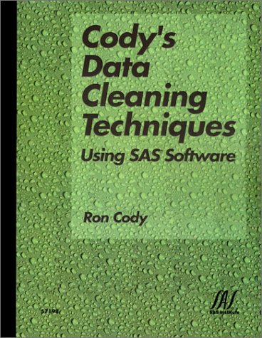 Beispielbild fr Cody's Data Cleaning Techniques Using SAS Software zum Verkauf von Better World Books