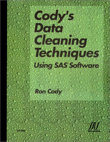 Stock image for Cody's Data Cleaning Techniques Using SAS Software for sale by Better World Books