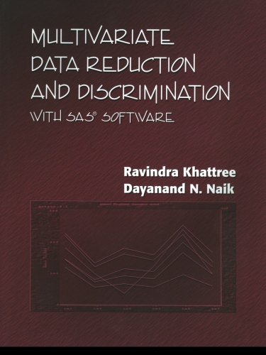 Imagen de archivo de Multivariate Data Reduction and Discrimination with SAS Software a la venta por ThriftBooks-Atlanta