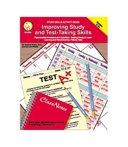 Imagen de archivo de Improving Study and Test-Taking Skills, Grades 5 - 8 a la venta por -OnTimeBooks-