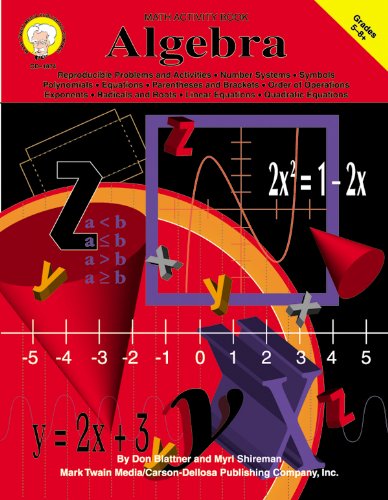 Stock image for Algebra, Grades 5 - 8+ for sale by Ergodebooks