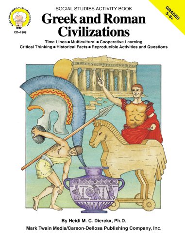 Stock image for Greek and Roman Civilizations, Grades 5 - 8 for sale by Once Upon A Time Books