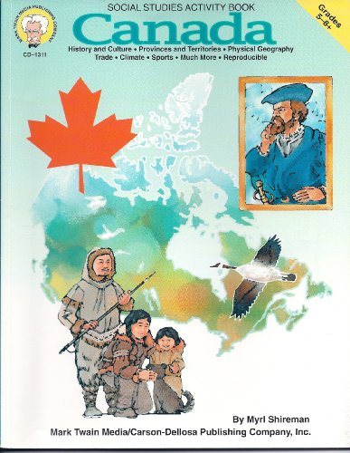 Beispielbild fr Canada: Social Studies Activity Book : 5-8+ zum Verkauf von Wonder Book