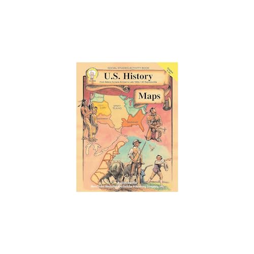 9781580371094: Mark Twain - U.S. History Maps, Grades 5 - 8