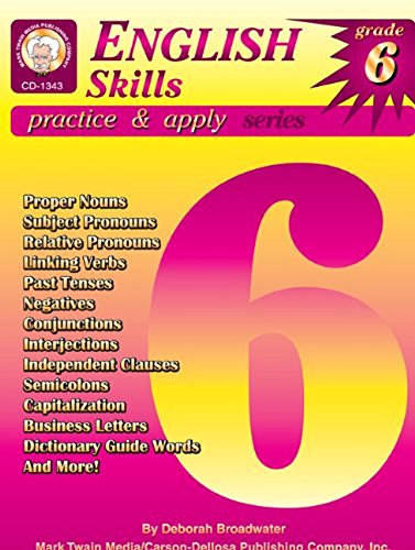 Stock image for English Skills, Grade 6 for sale by ThriftBooks-Atlanta