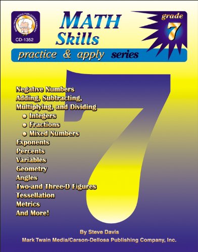 Beispielbild fr Math Skills, Grade 7 (Practice & Apply) zum Verkauf von SecondSale