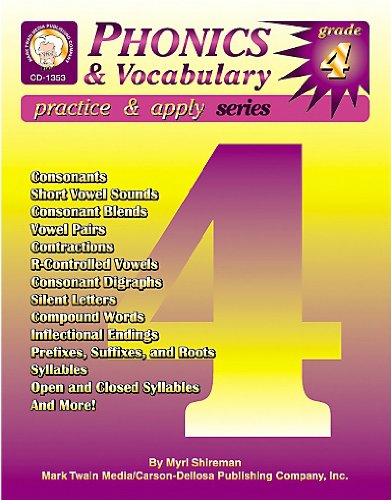Stock image for Phonics & Vocabulary Skills, Grade 4 for sale by ThriftBooks-Atlanta