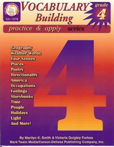 Stock image for Vocabulary Building Practice & Apply: Grade 4 for sale by Once Upon A Time Books