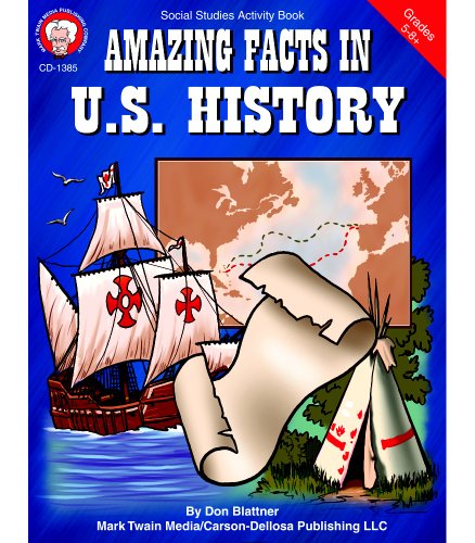 Beispielbild fr Mark Twain - Amazing Facts in U.S. History, Grades 5 - 8 zum Verkauf von BooksRun