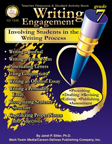 Imagen de archivo de Writing Engagement, Grade 7: Involving Students in the Writing Process a la venta por ThriftBooks-Atlanta