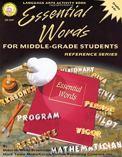 Stock image for Essential Words for Middle-Grade Students, Grades 4 - 8 for sale by HPB Inc.
