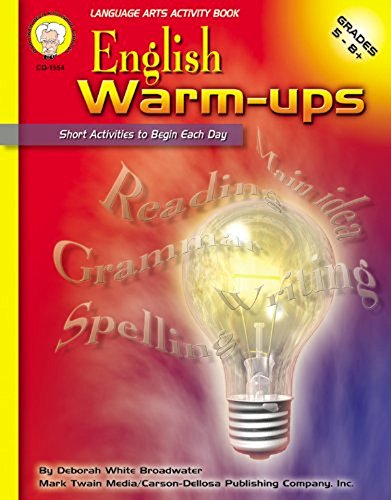 Stock image for English Warm-Ups for sale by Better World Books: West