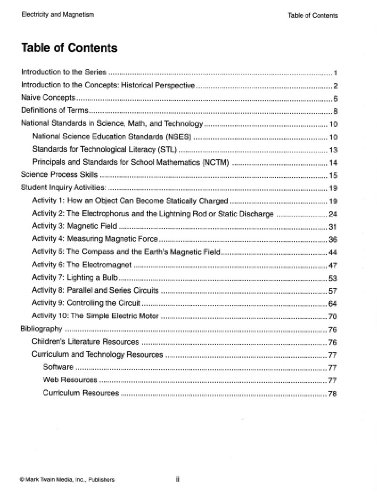 9781580372220: Electricity & Magnetism, Grades 5 - 8 (Connecting Students to Science)