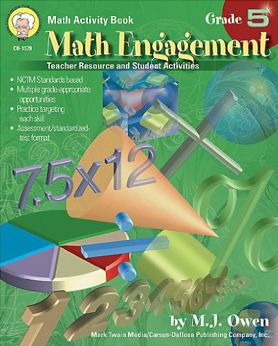 Imagen de archivo de Math Engagement, Grade 5 : Teacher Resource and Student Activities a la venta por Better World Books